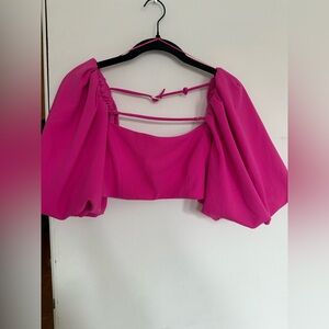 Zara crop top size M